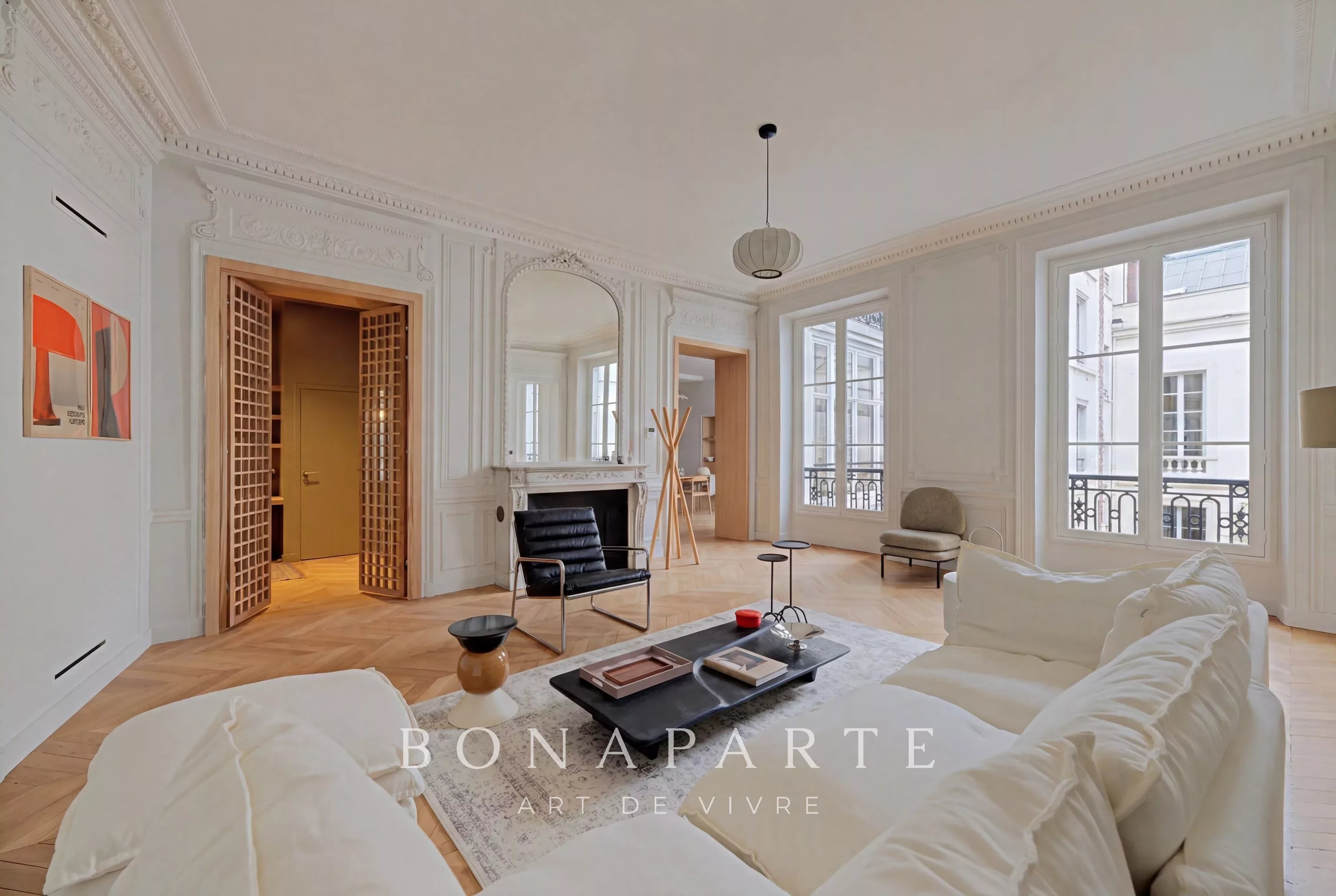 Appartement entièrement rénové par architecte